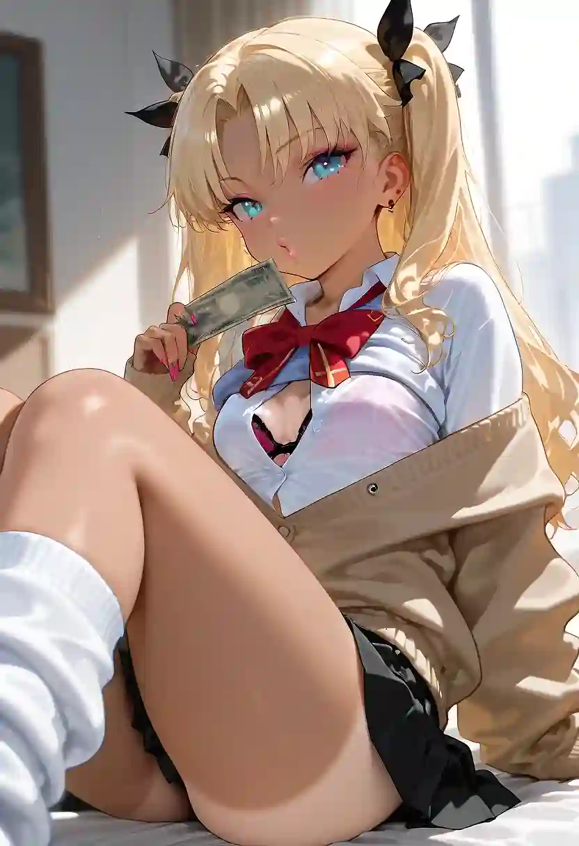 AI art "Some gyaru Rin experiments"