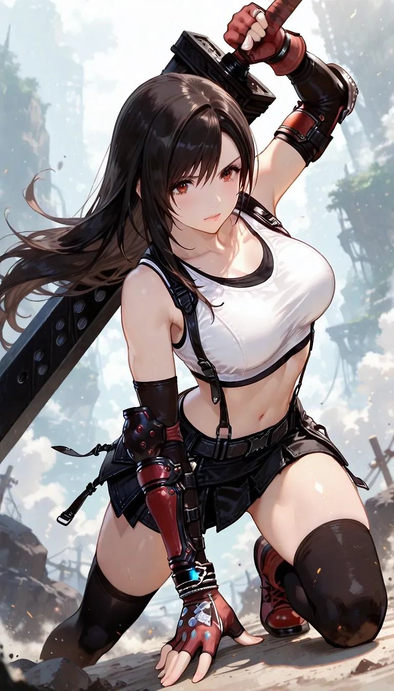 Tifa Lockhart with Buster Sword 1