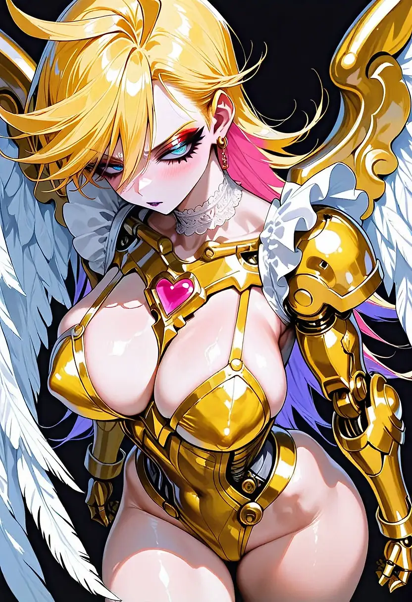 AI art 'Panty (PSG) x Golden Angel'