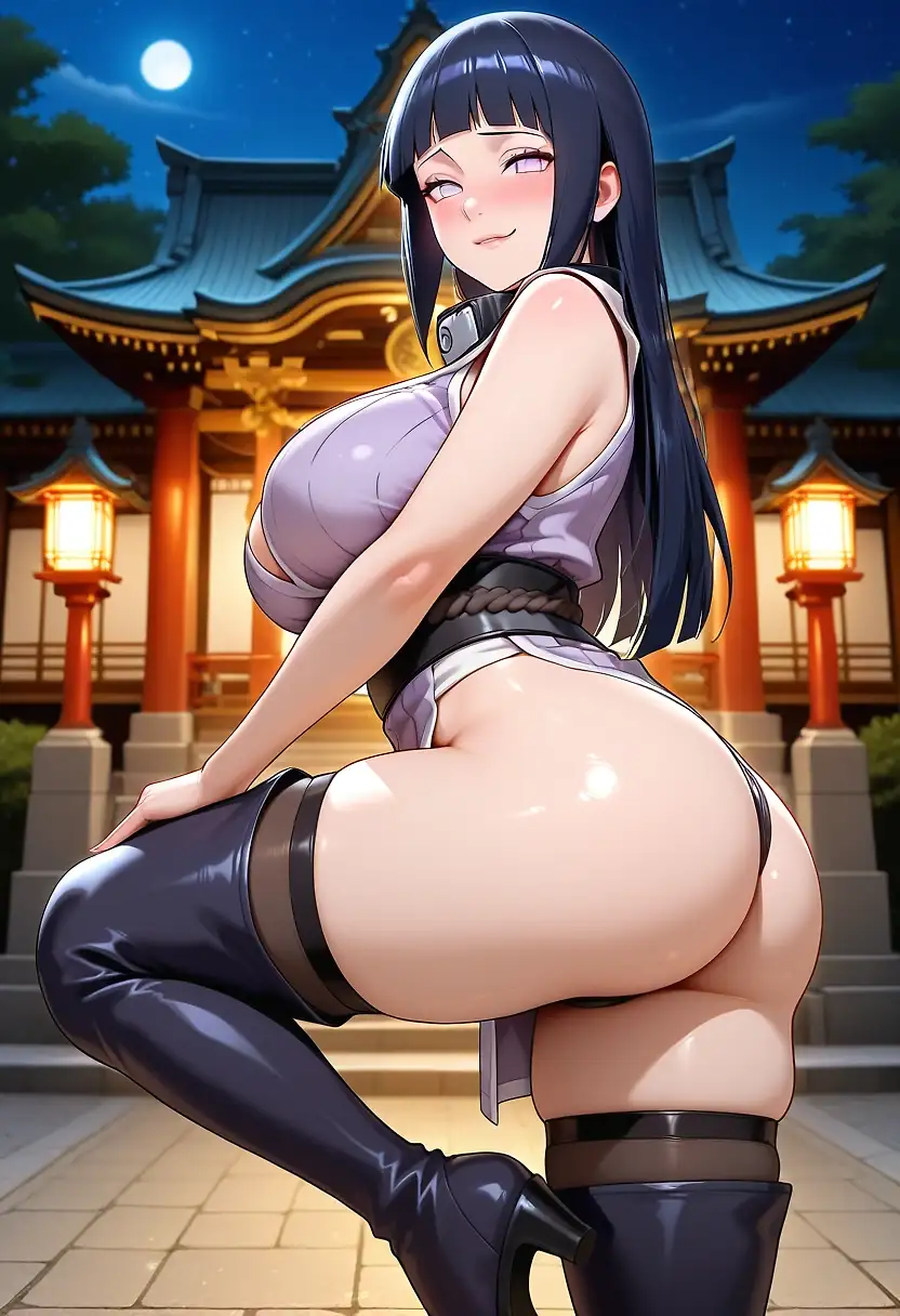 AI art "Hinata Hyūga 2"