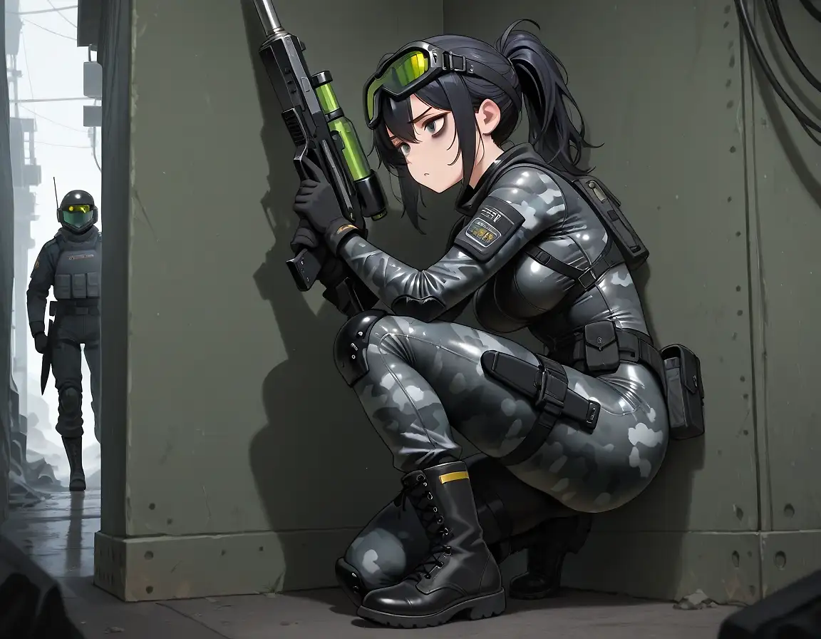 AI art 'Stealth-chan'