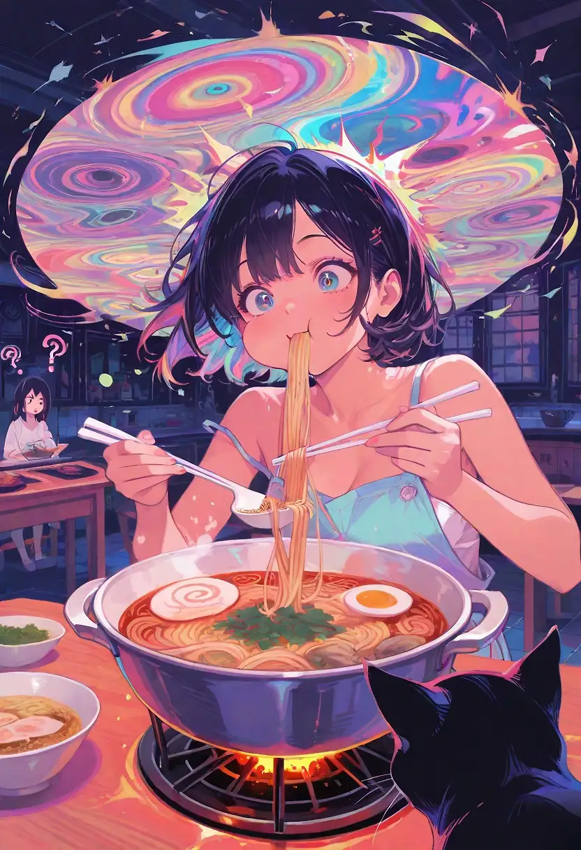 AI art "Spaghetti 👍"