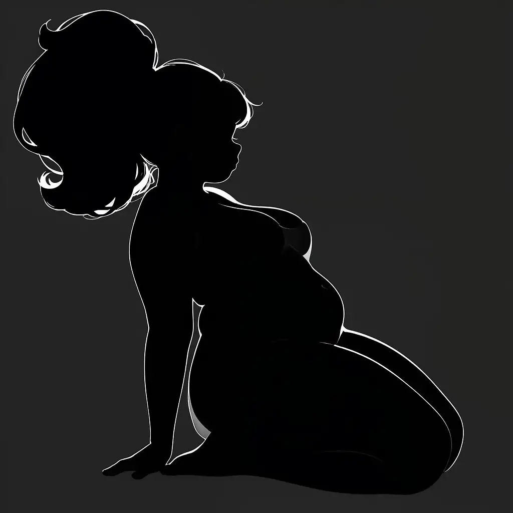 AI art "Silhouettes"