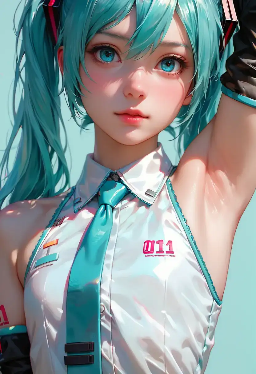AI art 'Hatsune Miku'