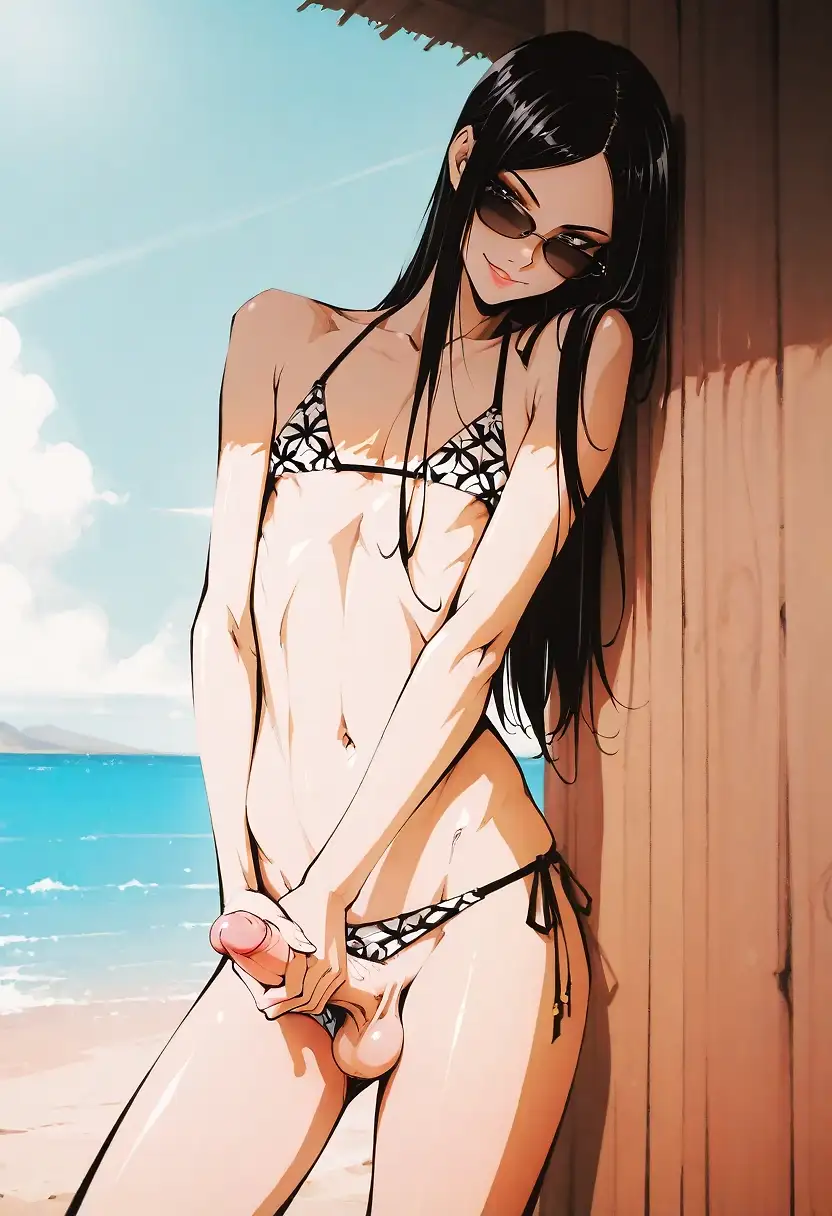 AI art "Beach Babes Pt.1"