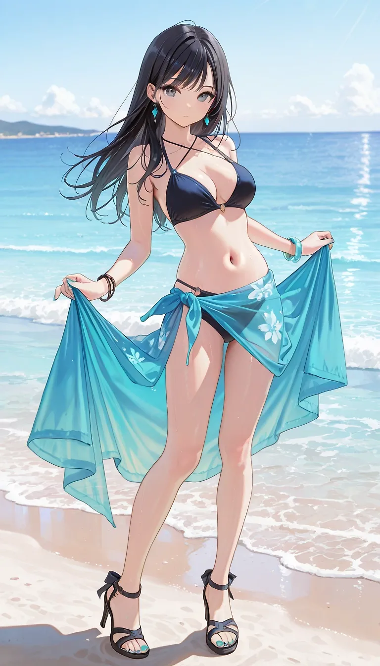 Her beauty came out of nowhere