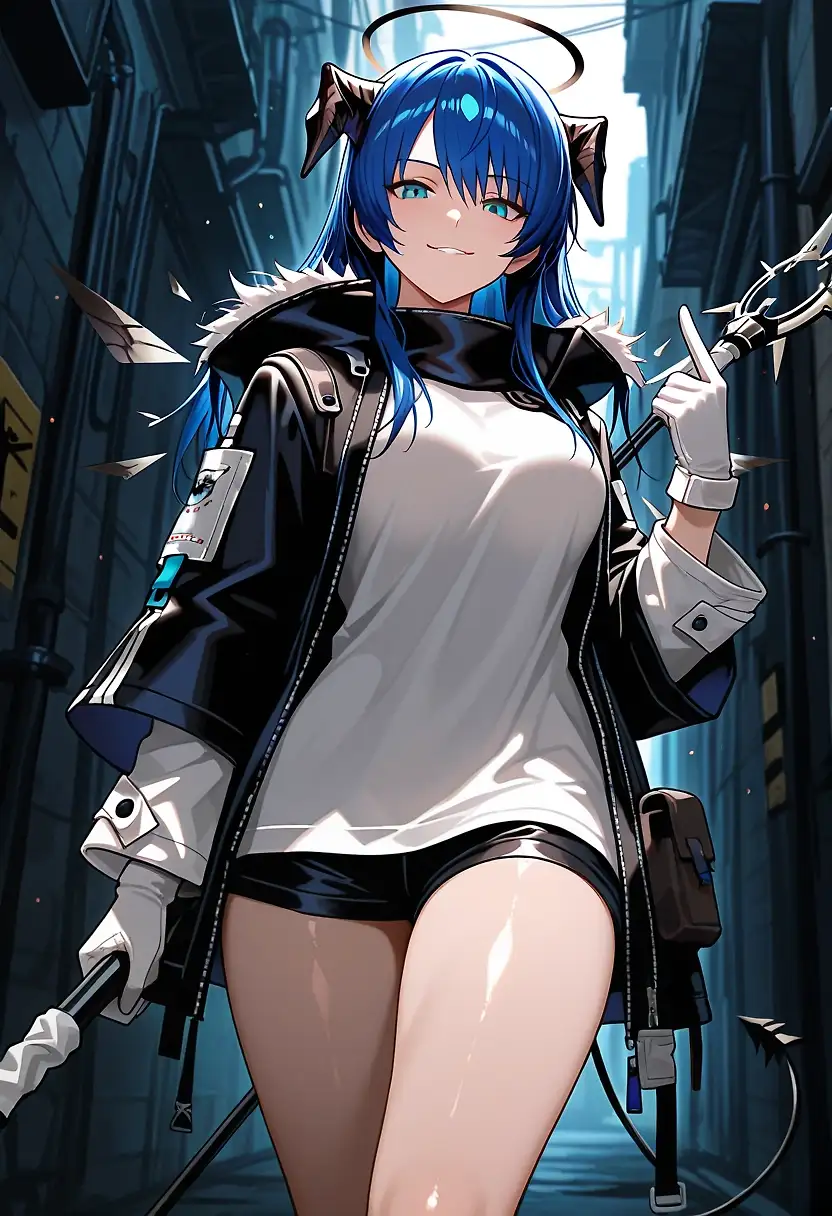 AI art "Mostima's fall"