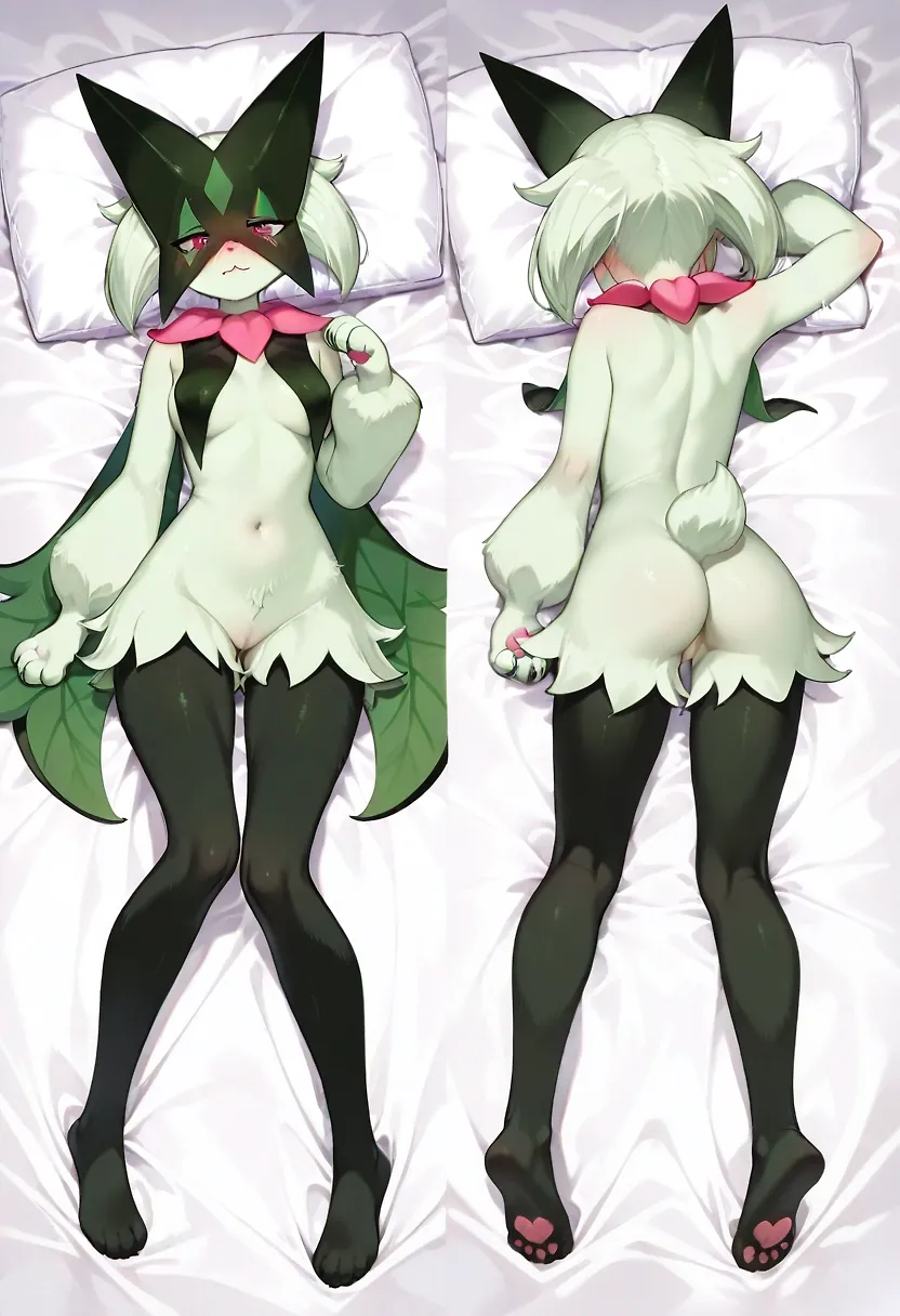 Meowscarada body pillow