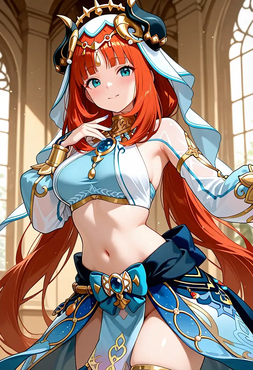 AI art 'Nilou'