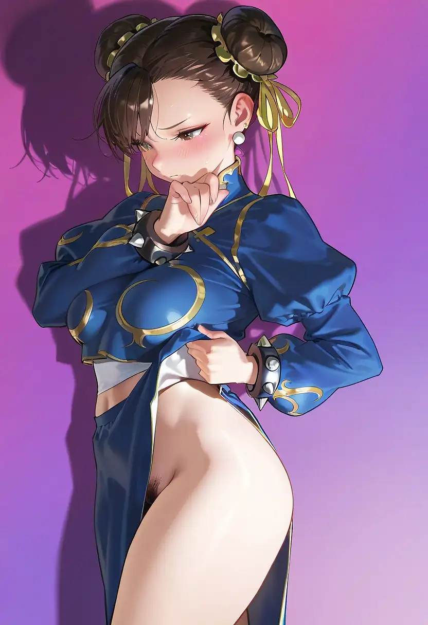 AI art 'Chun Li tease'