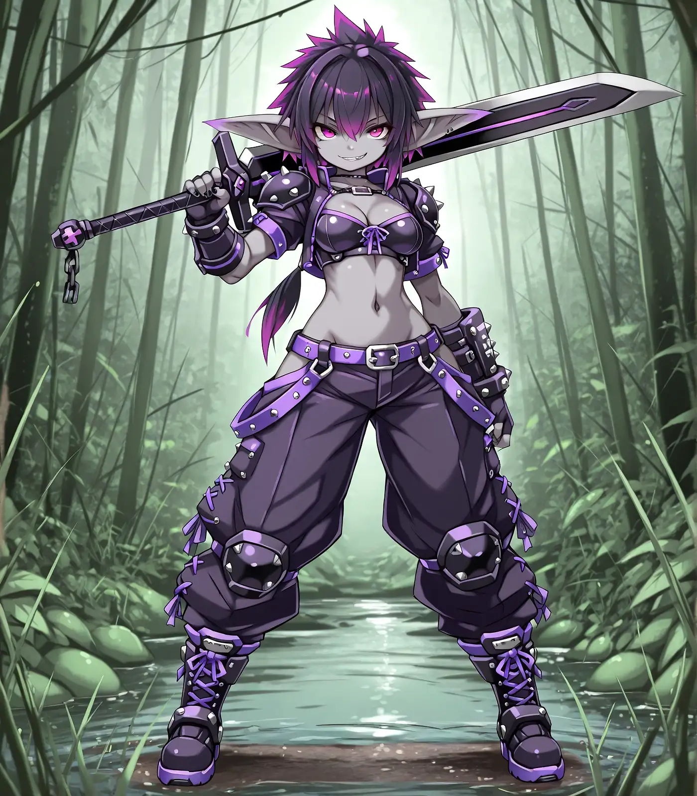 AI art "Badass Goblin Babes"