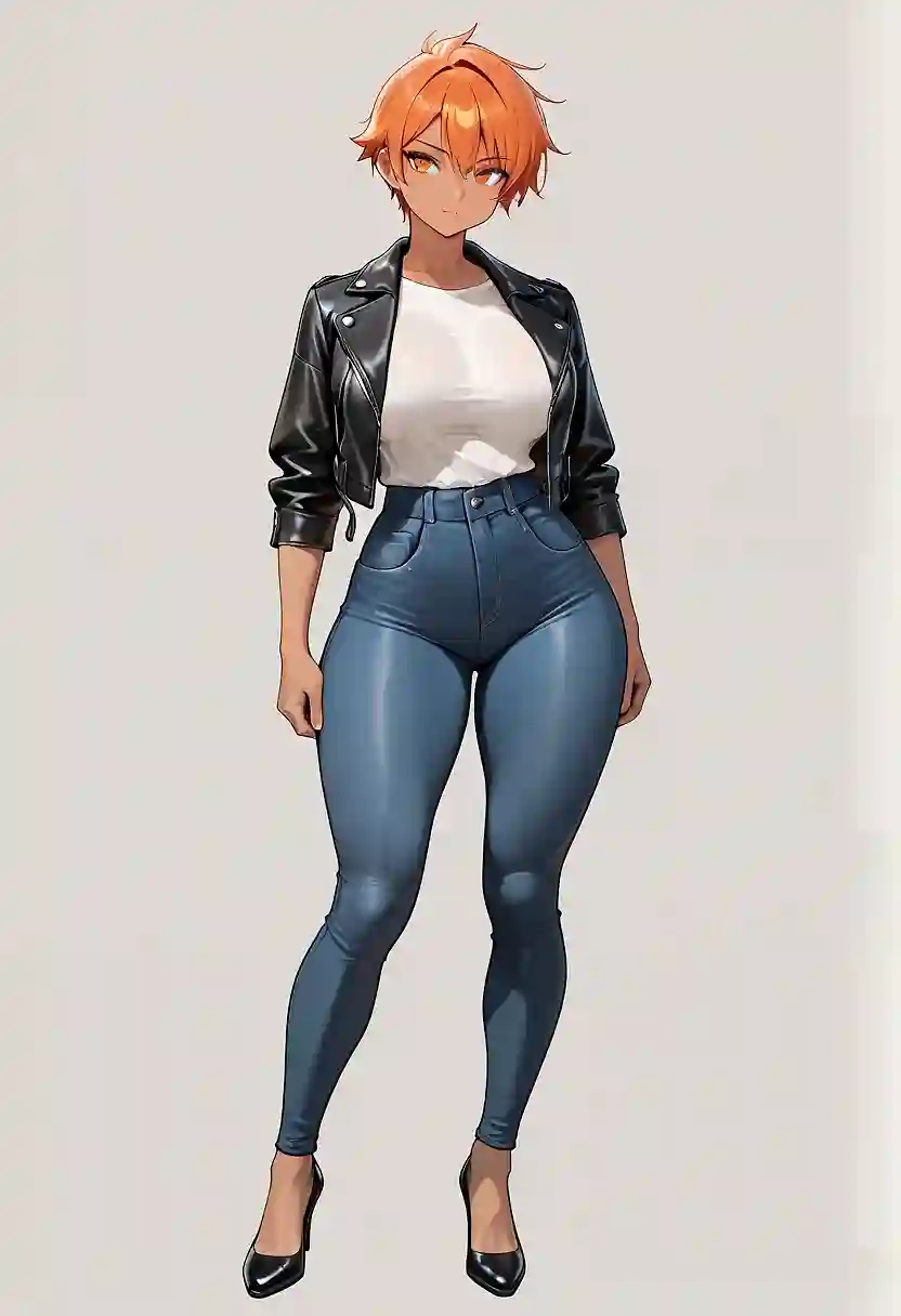 AI art "Tomboy Sister"