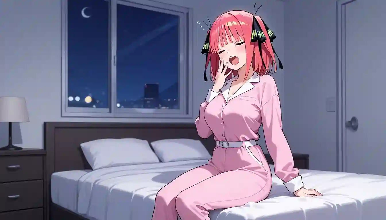 AI art 'nino morning' with user description 'hope you have a nice day everyone ❤️'