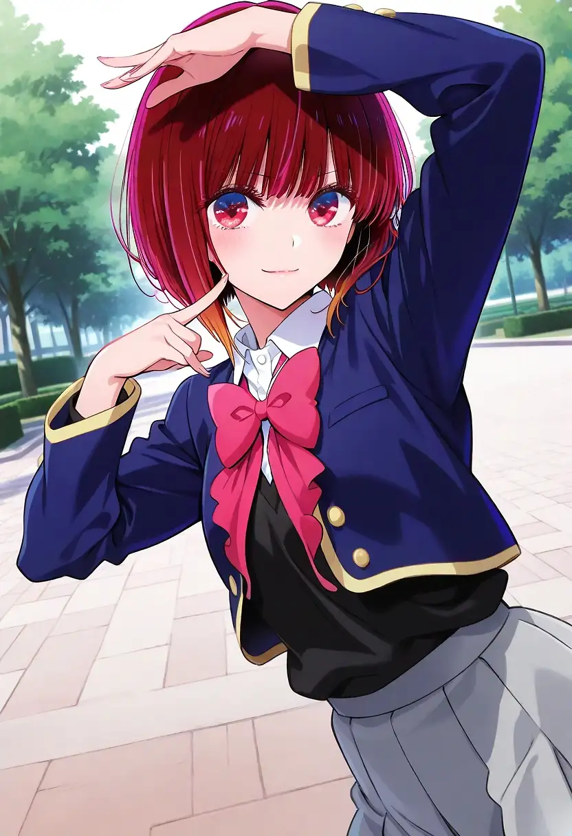 AI art "Arima Kana in To Love-Ru Style"