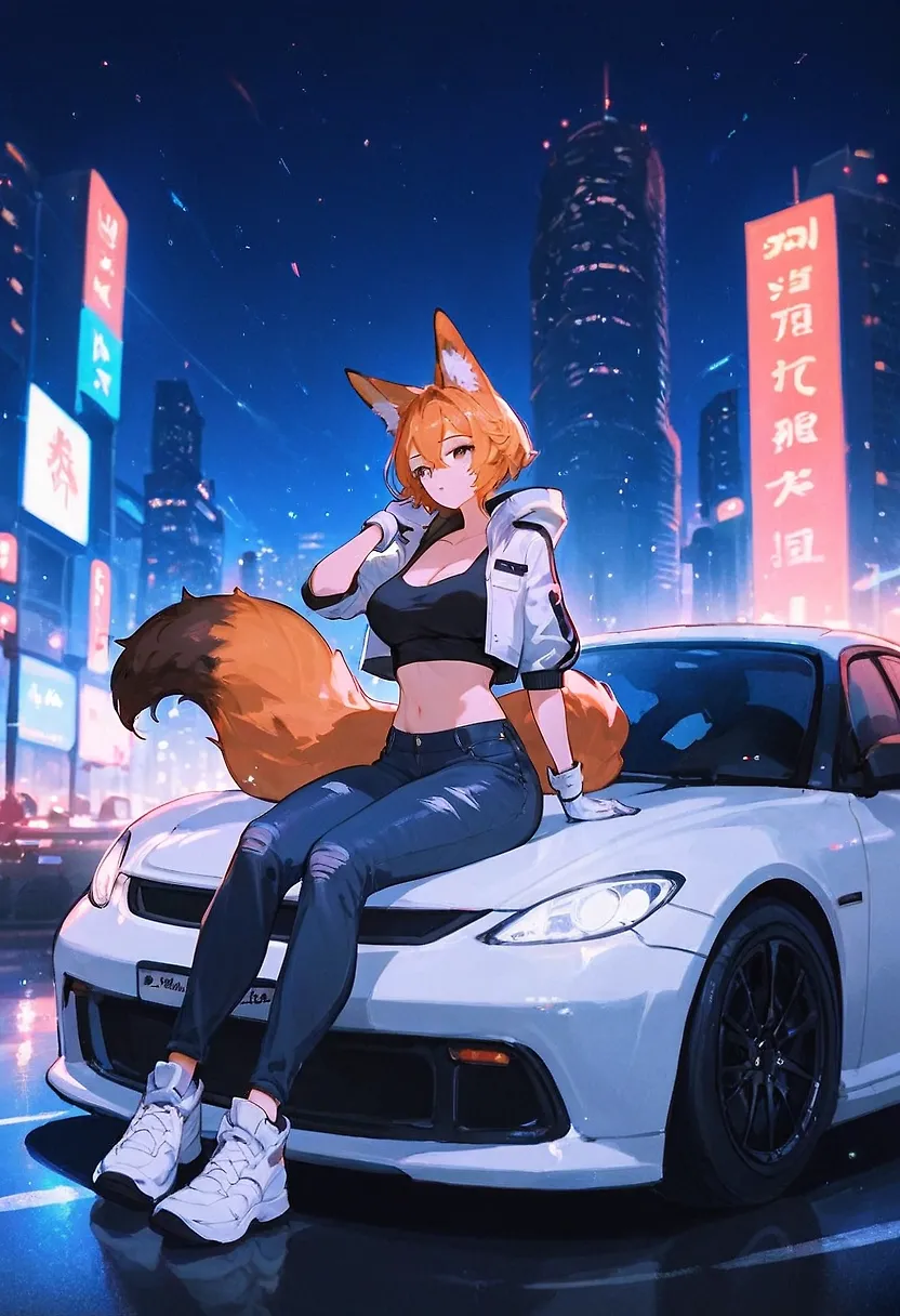 AI art "Get In"