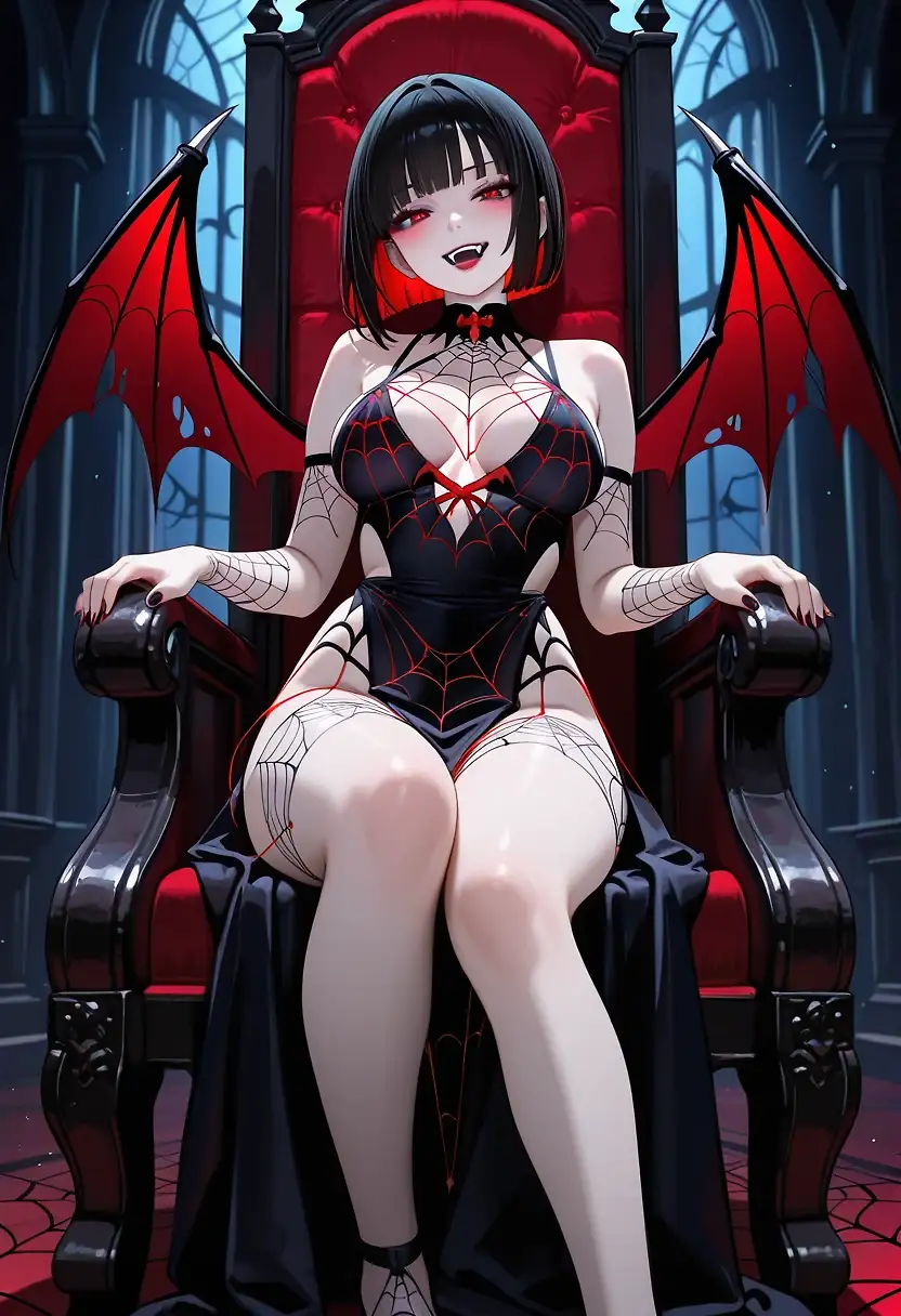 AI art 'Spider vampire'