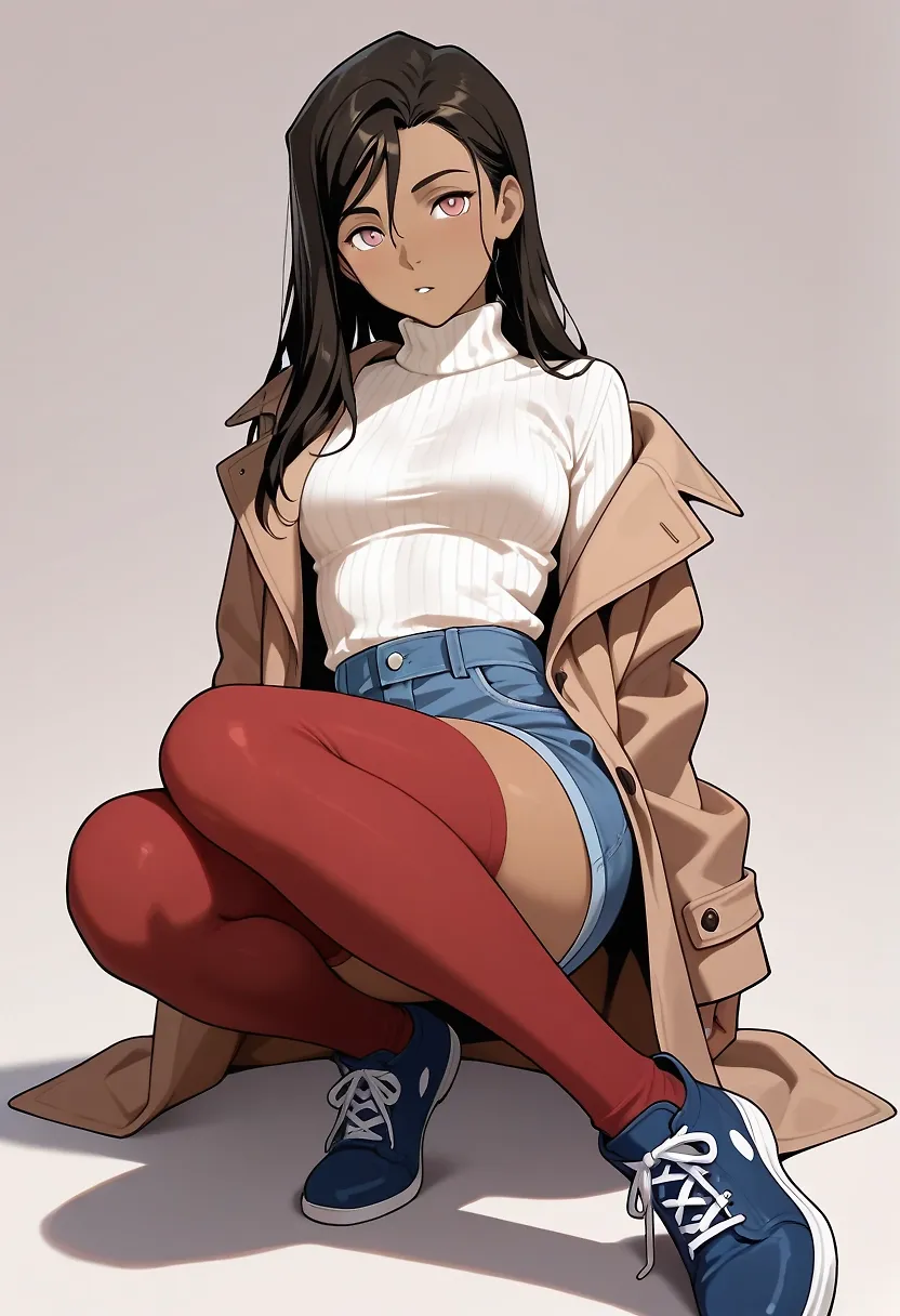 AI art "Trying a character in various engines" with user description "No name yet, open to suggestions"