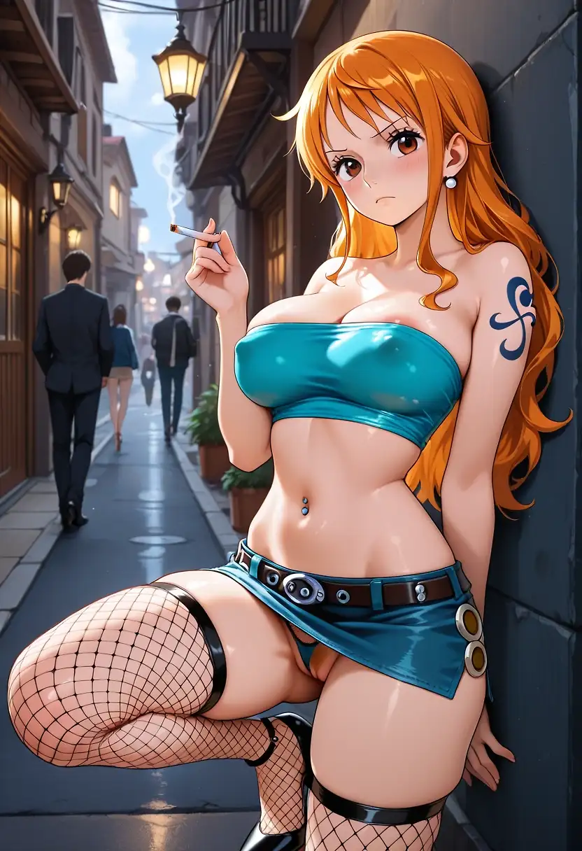 Nami offering you a piece