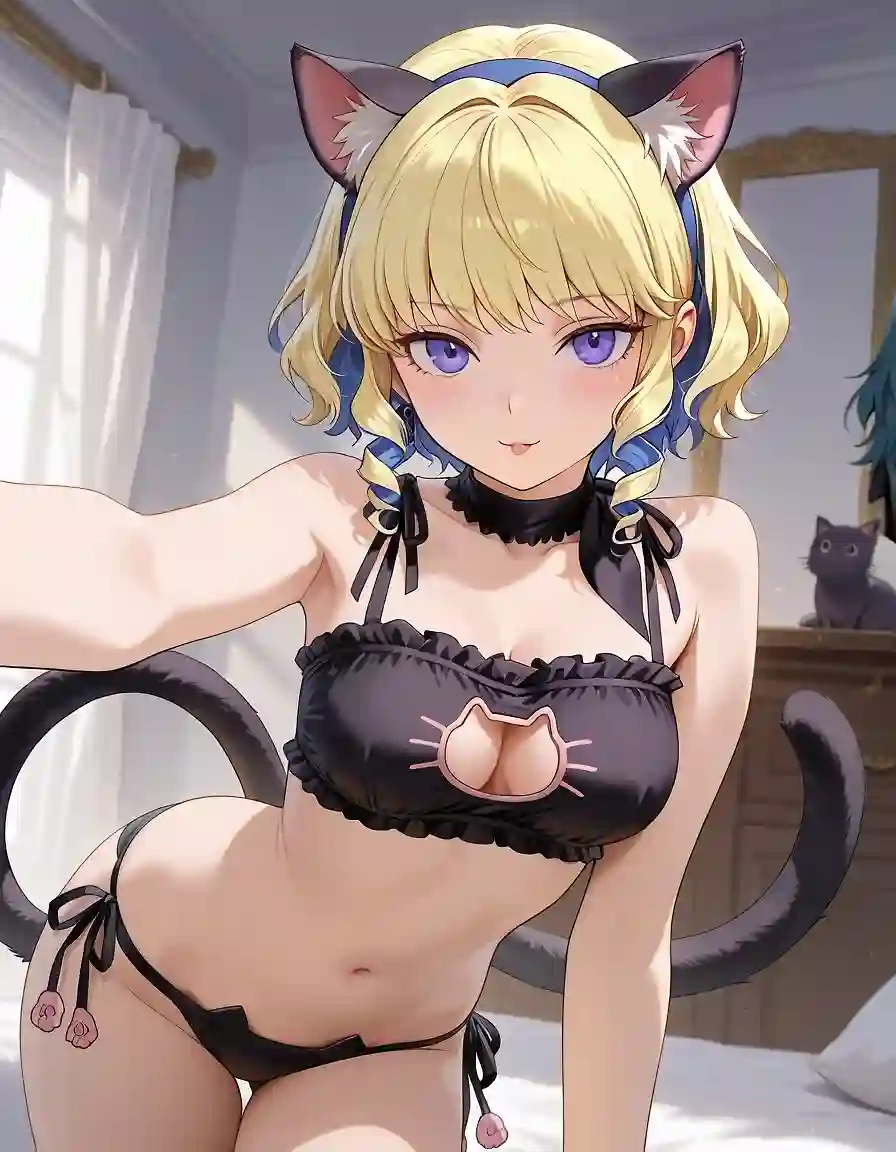 AI art "FE3H neko"