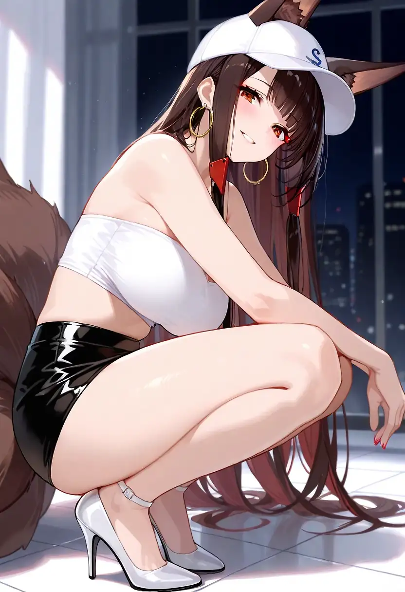 AI art 'Akagi'