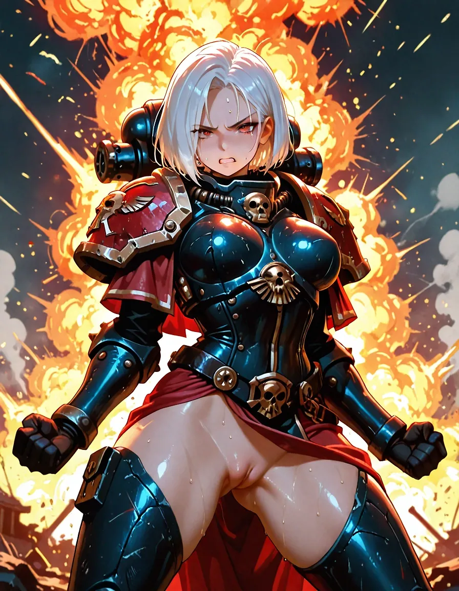 AI art "You better repent!"