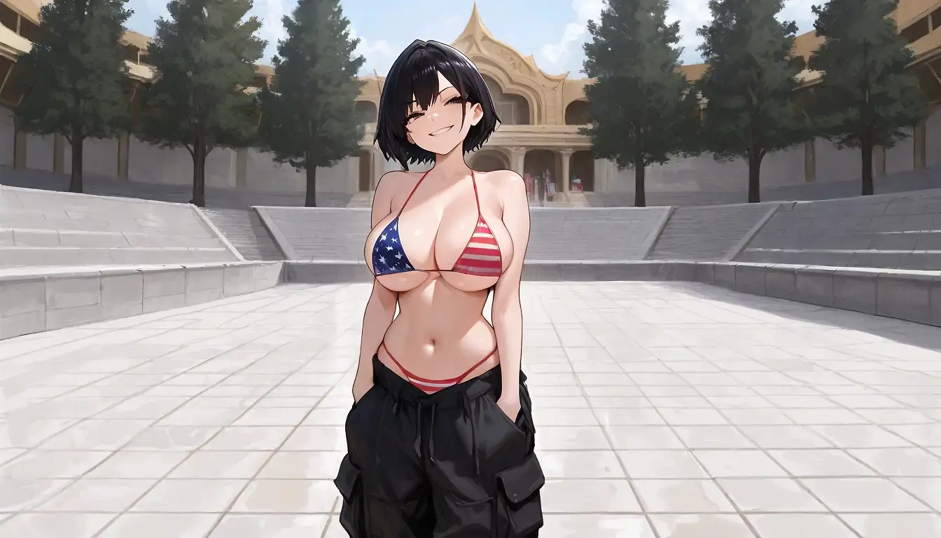 AI art "Defeated~"