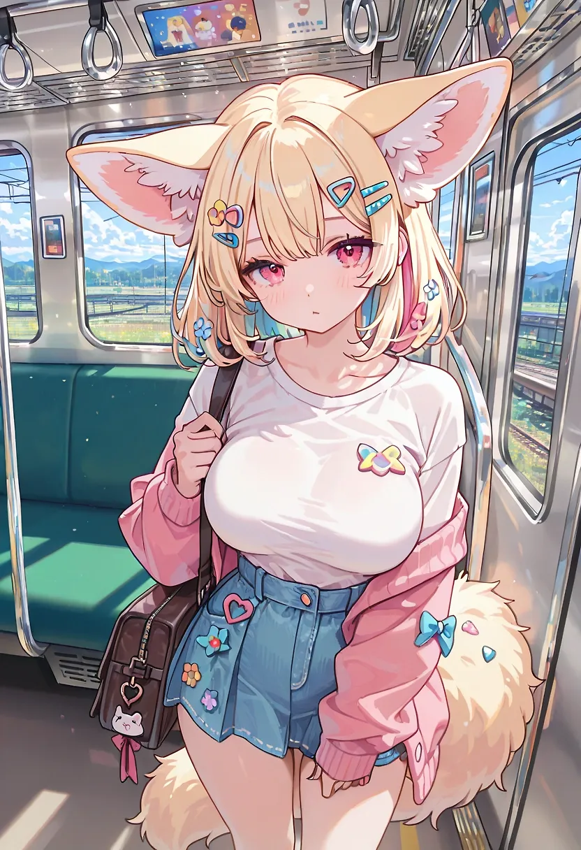 Fennec girl attack