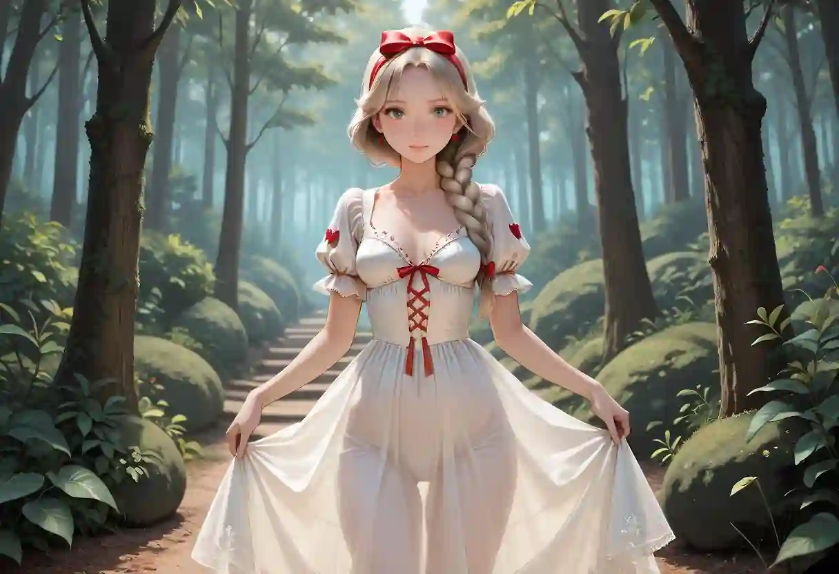 AI art "Snow White"