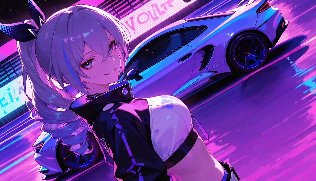 AI art "Need for Speed: LVL 999"