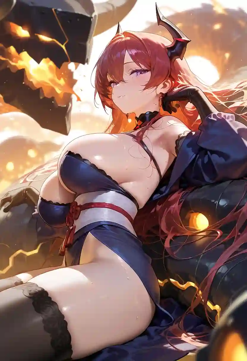 AI art 'Dragon queen'