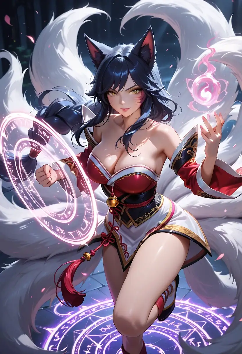 AI art 'LoL heroines'