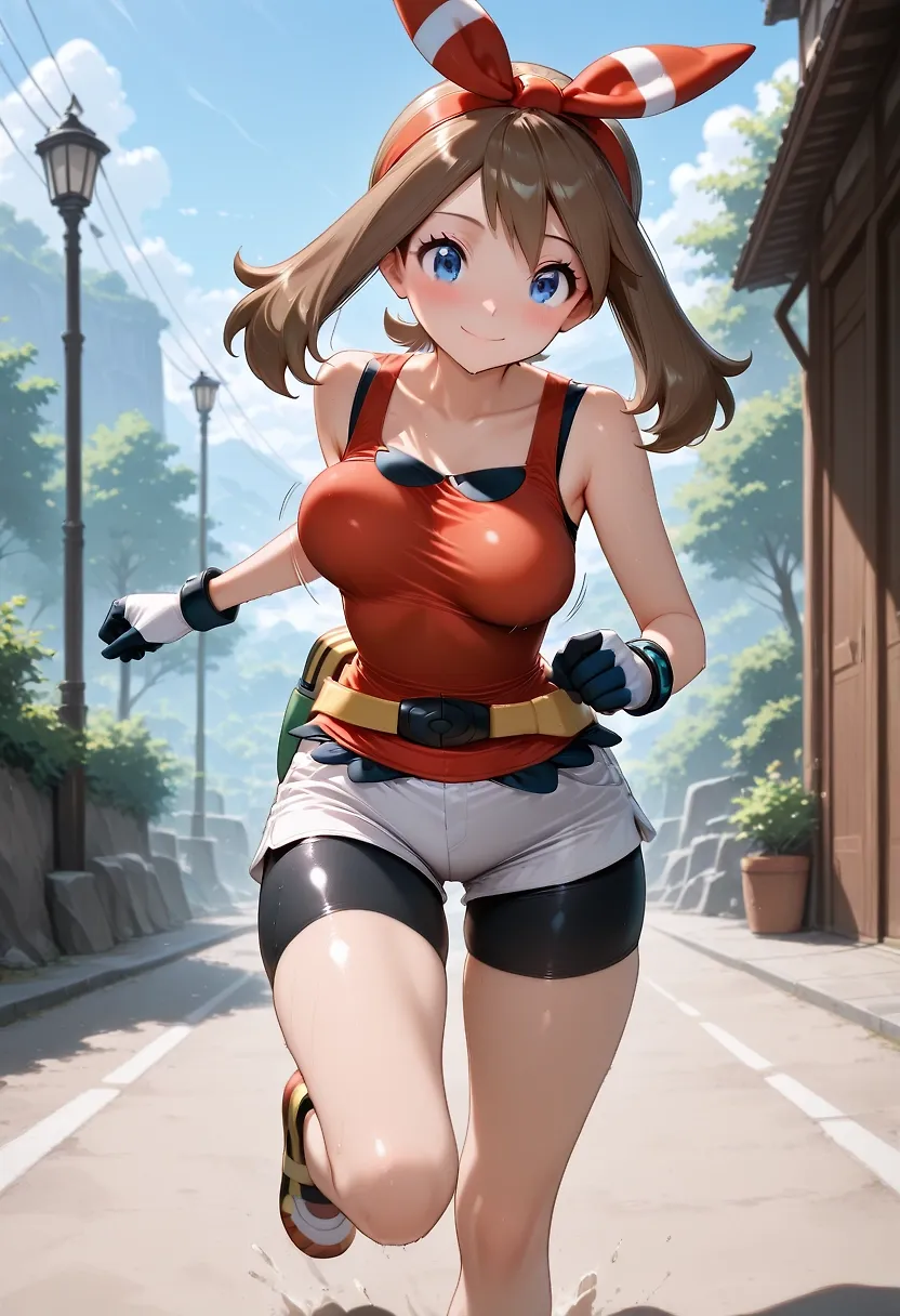 AI art "The lovely May!"