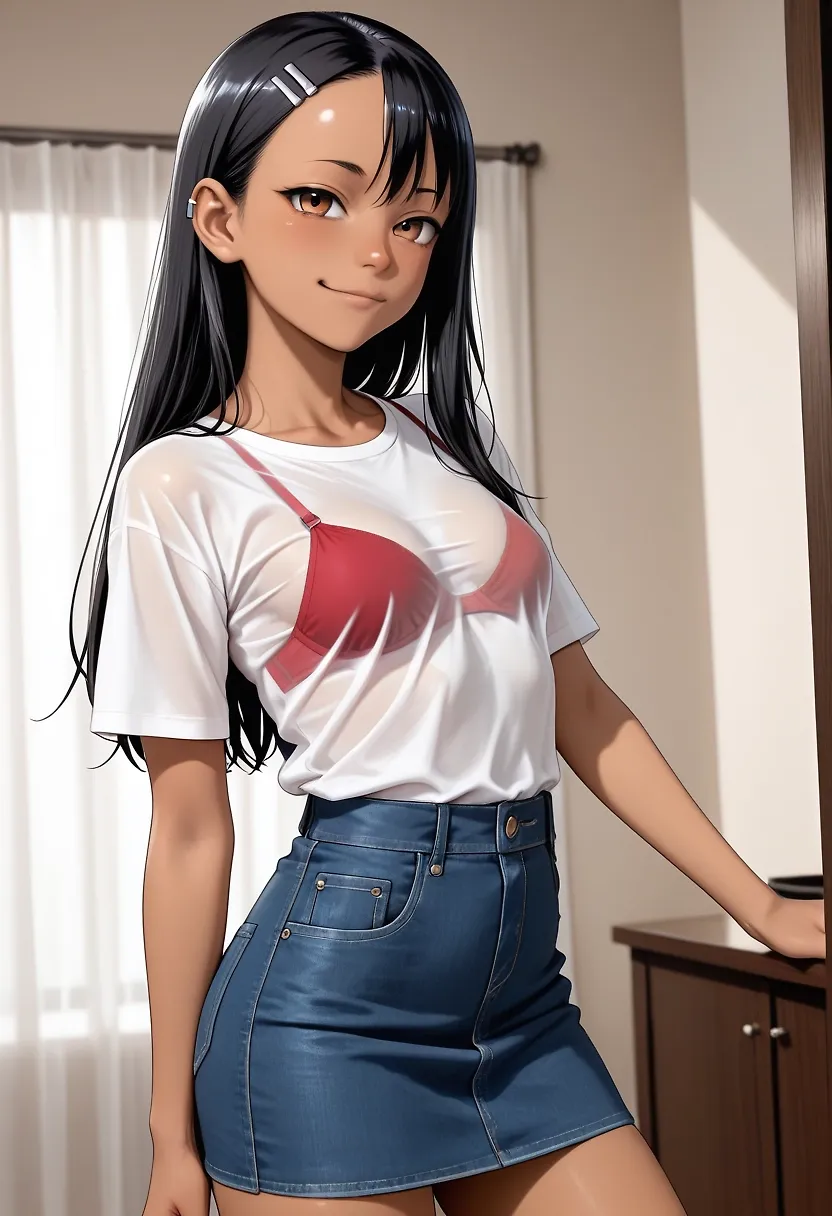 AI art "Nagatoro self care"