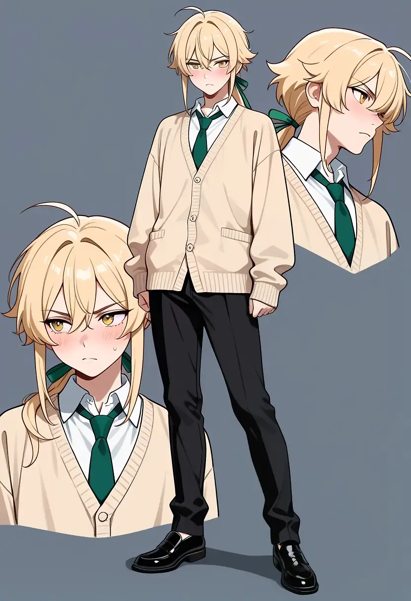 AI art 'Karane Inda (if she was a boy)'