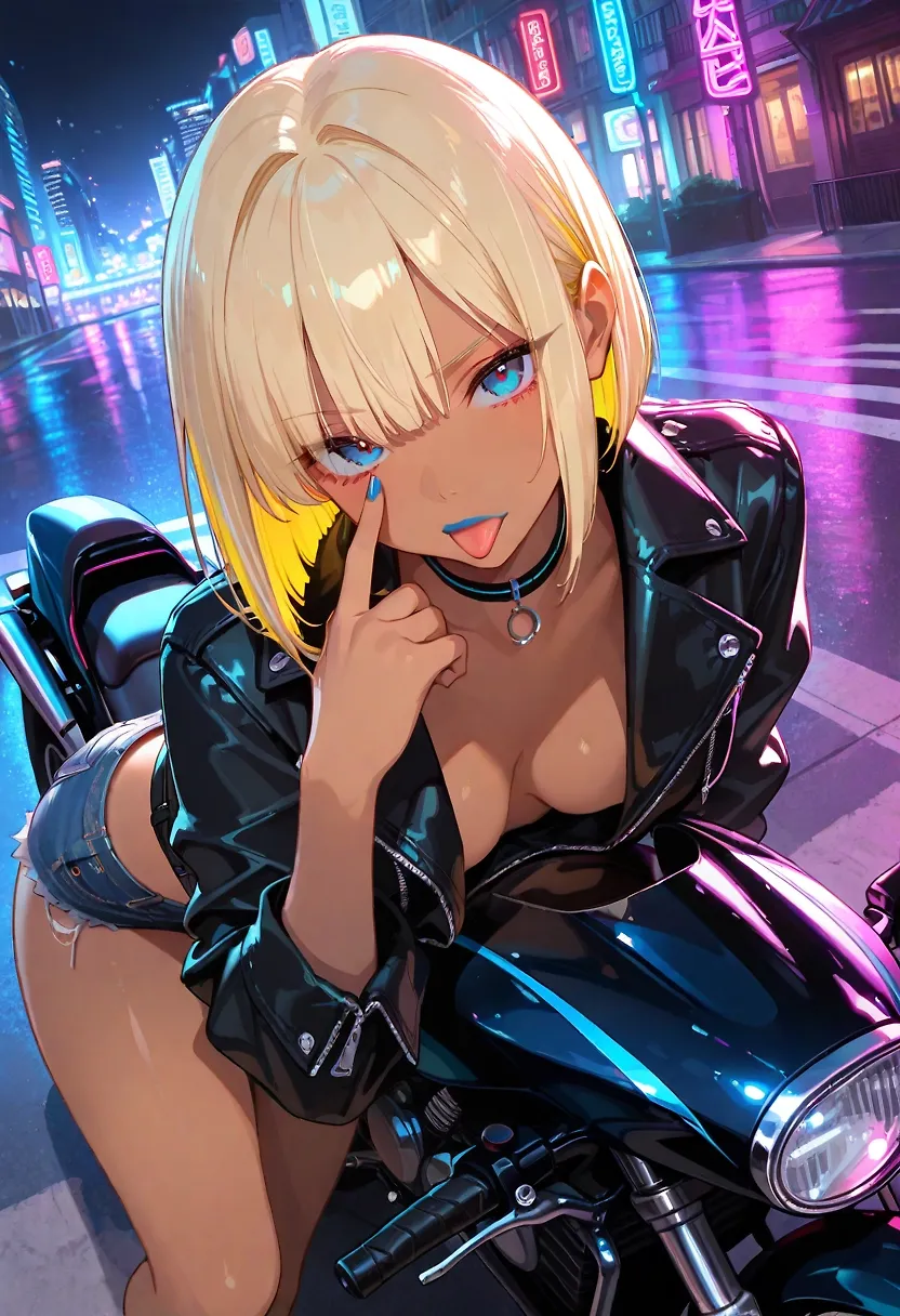 Biker baddie