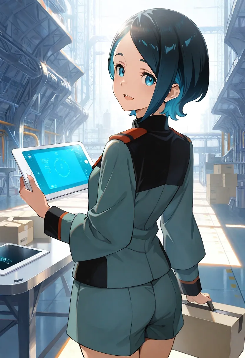AI art "Nika from G-Witch"