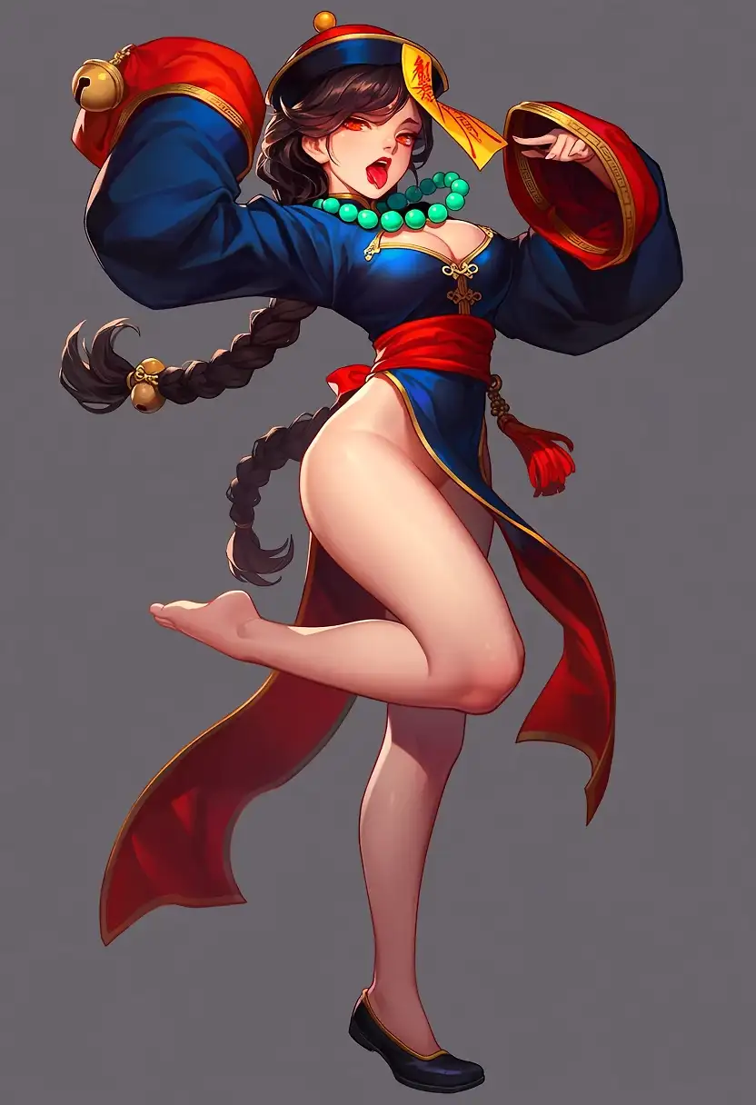 AI art 'jiangshi'
