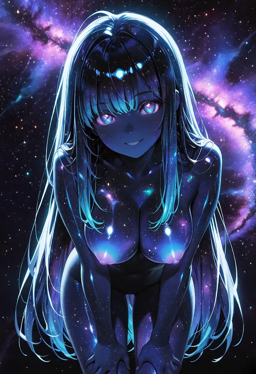 AI art "Galaxy girl"