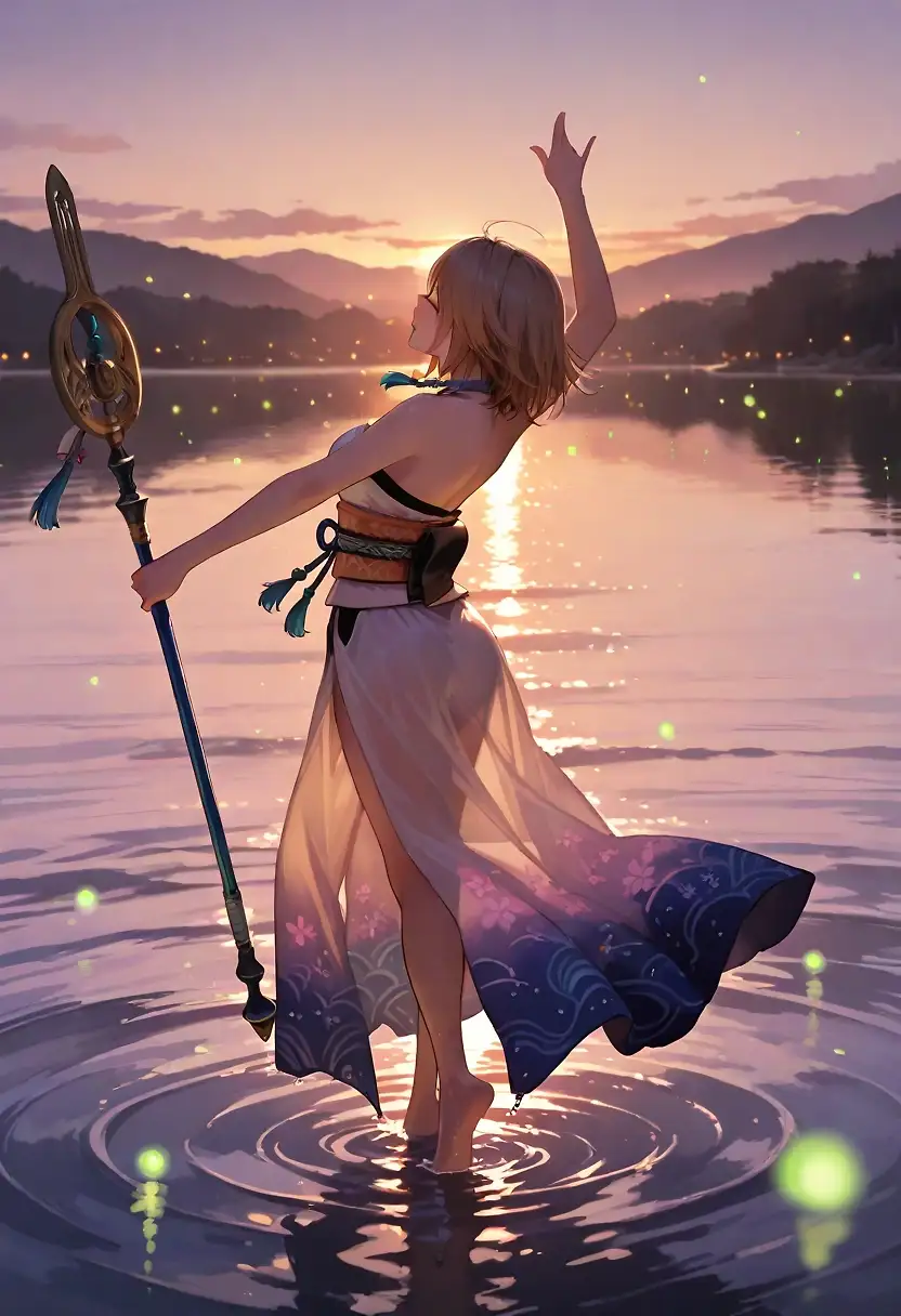 AI art "Summoning from beyond"