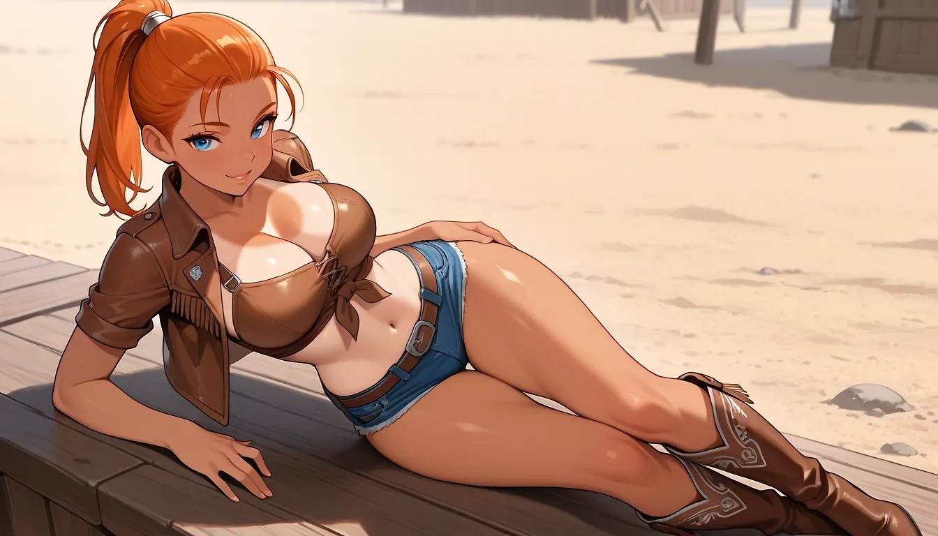 Lola Graham, the Horny Cowgirl