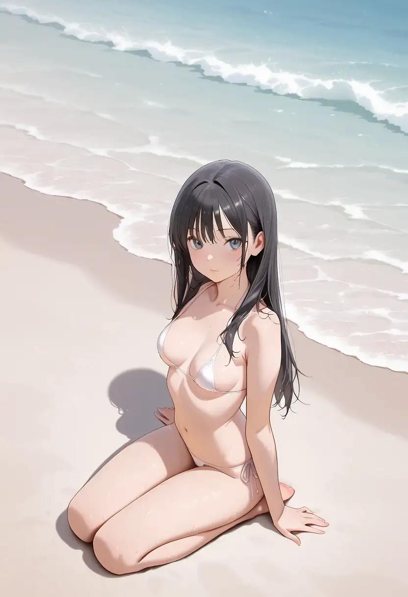 AI art 'Beach'