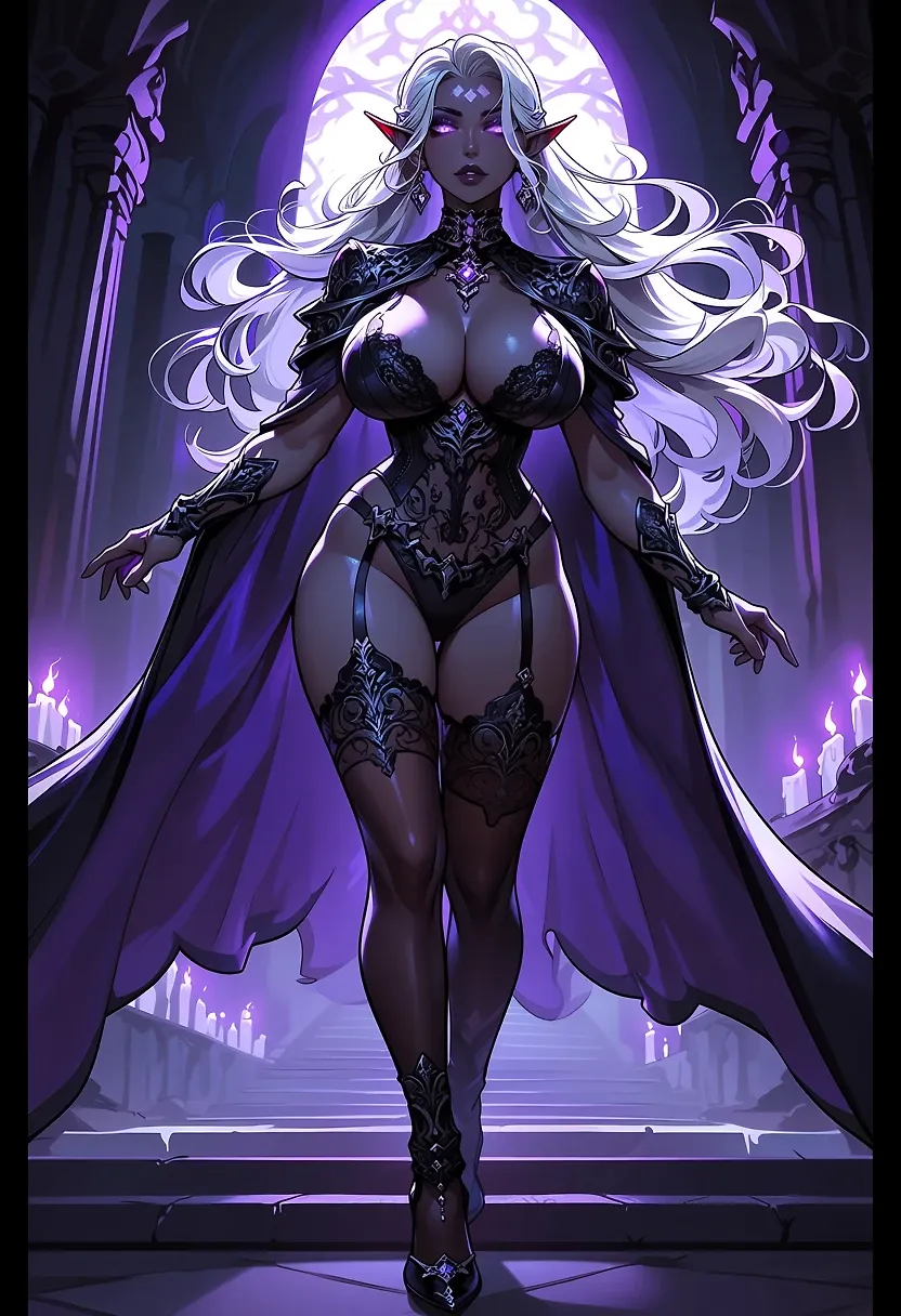 Dark Elf walking