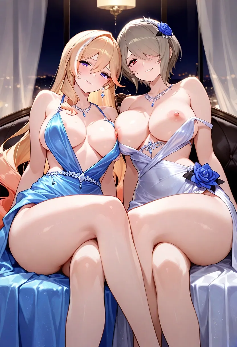Obligatory fan service to complete quest XD