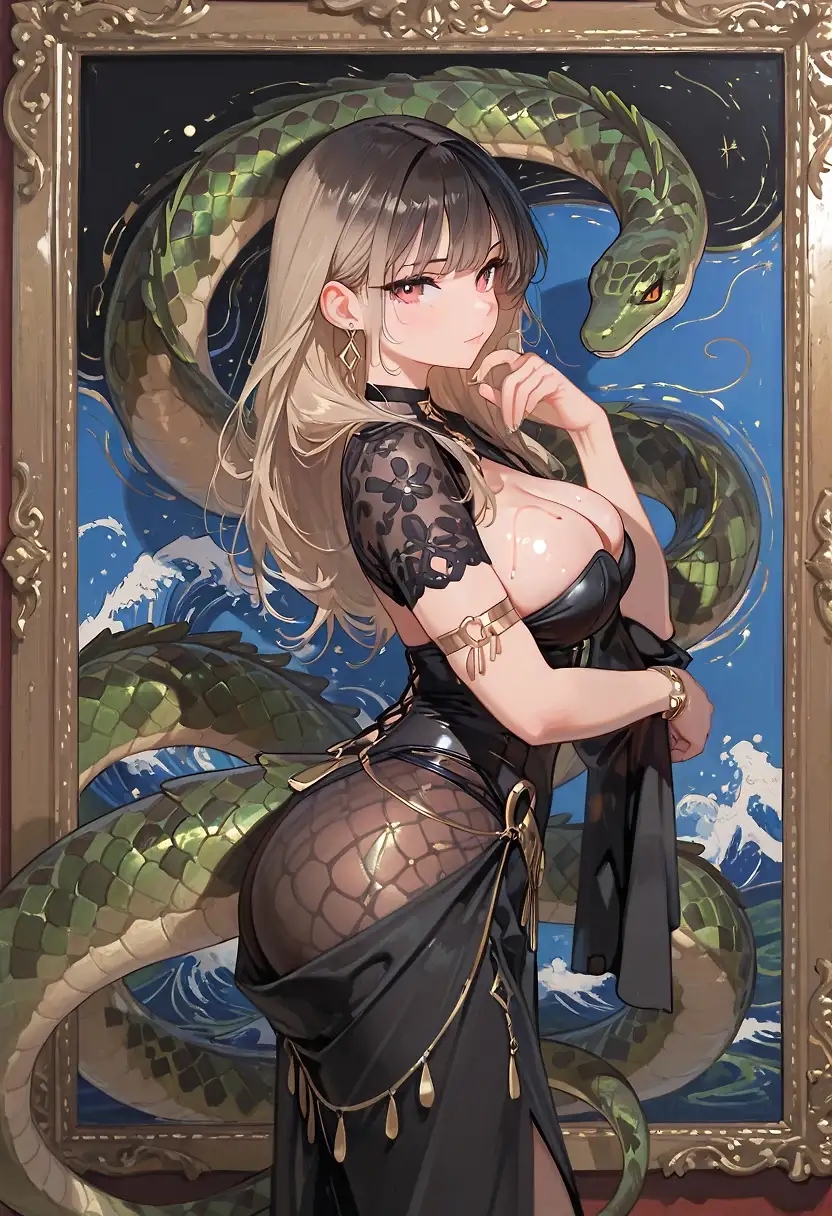 AI art "Python"