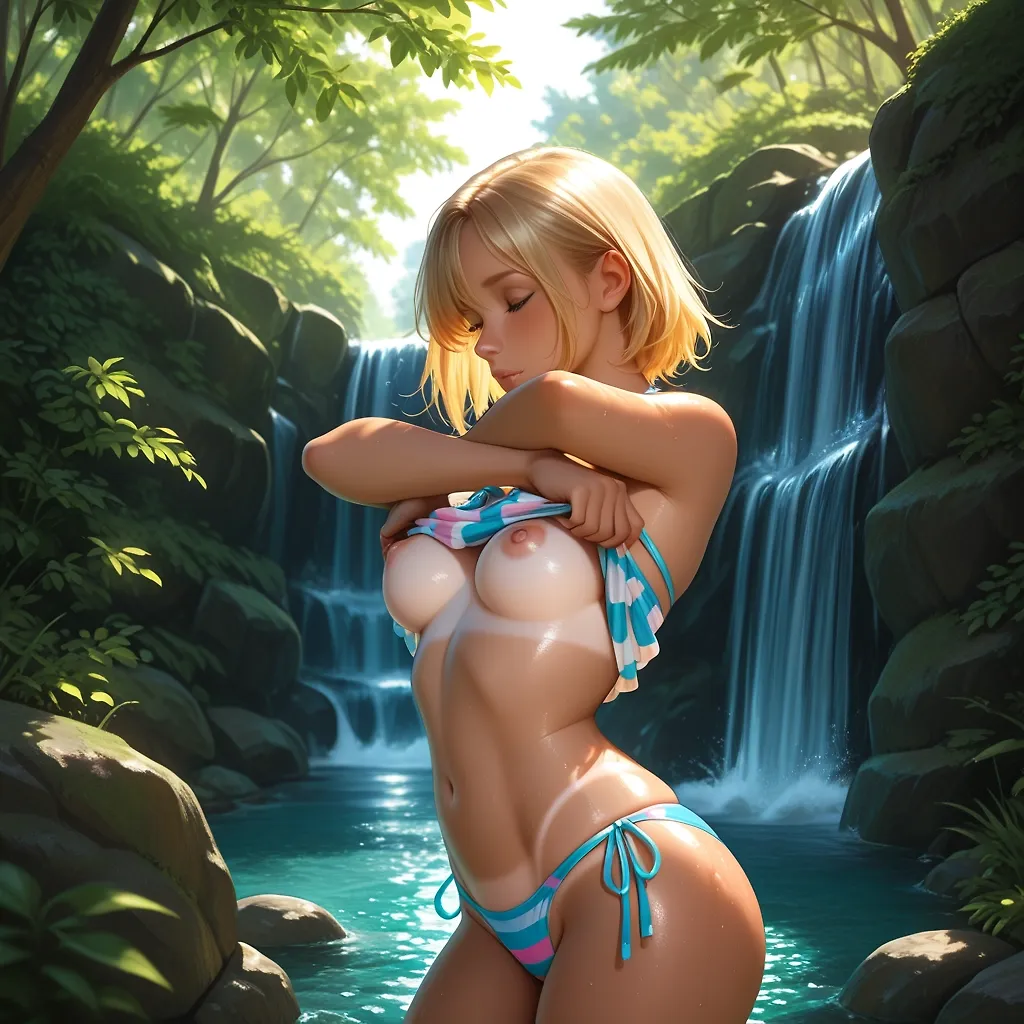 At waterfall... part 2