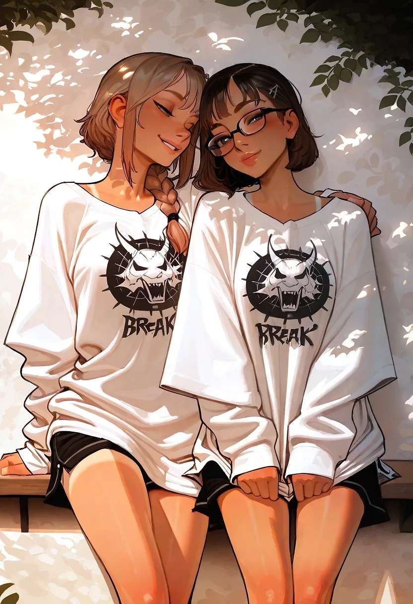 Camille and Val flirting 2