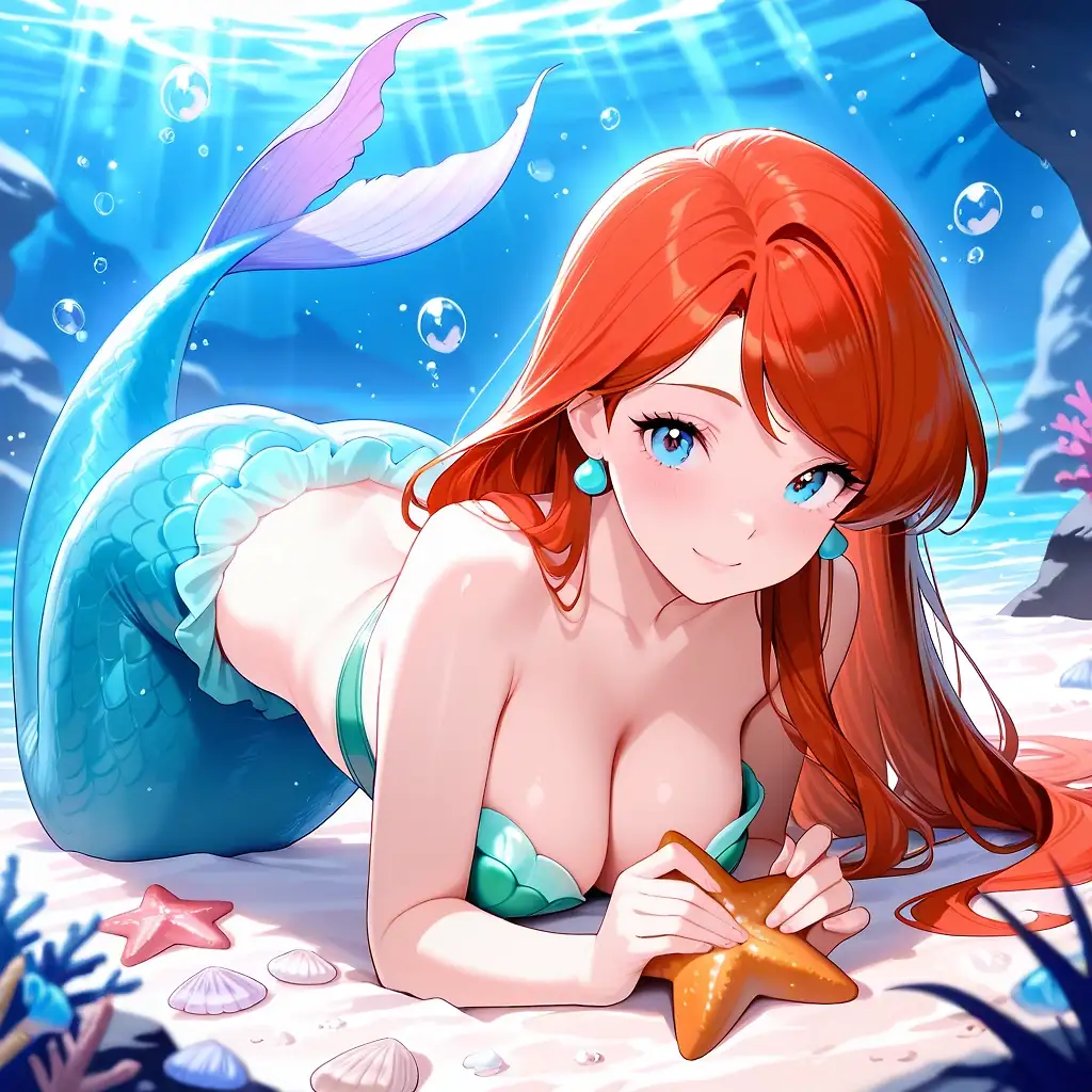 AI art "mermaid"