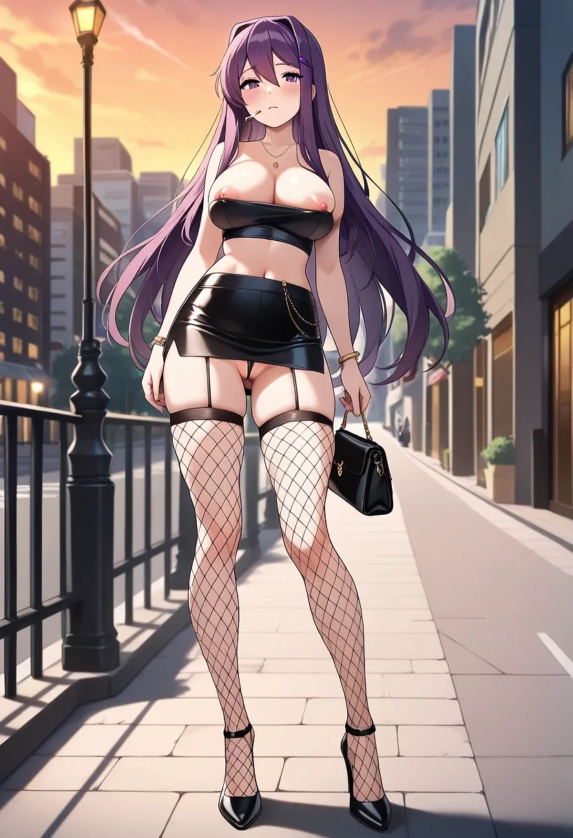 Yuri working the streets