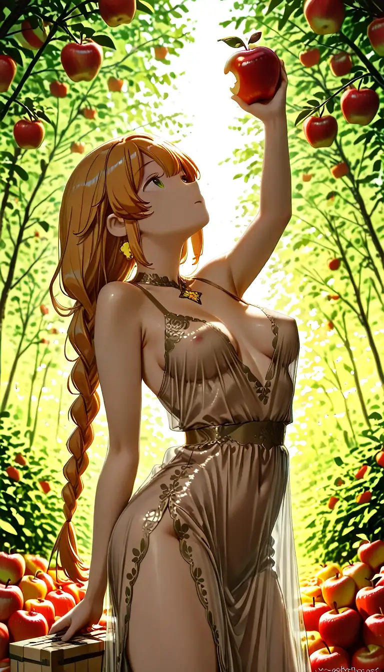 AI art 'Goddess series: Idun Keeper of the Apples of Youth'