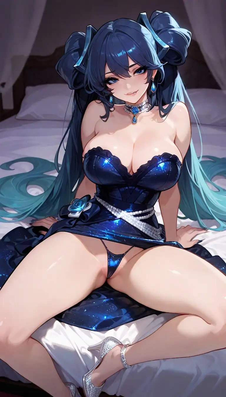 AI art "Prom on the Rift~"